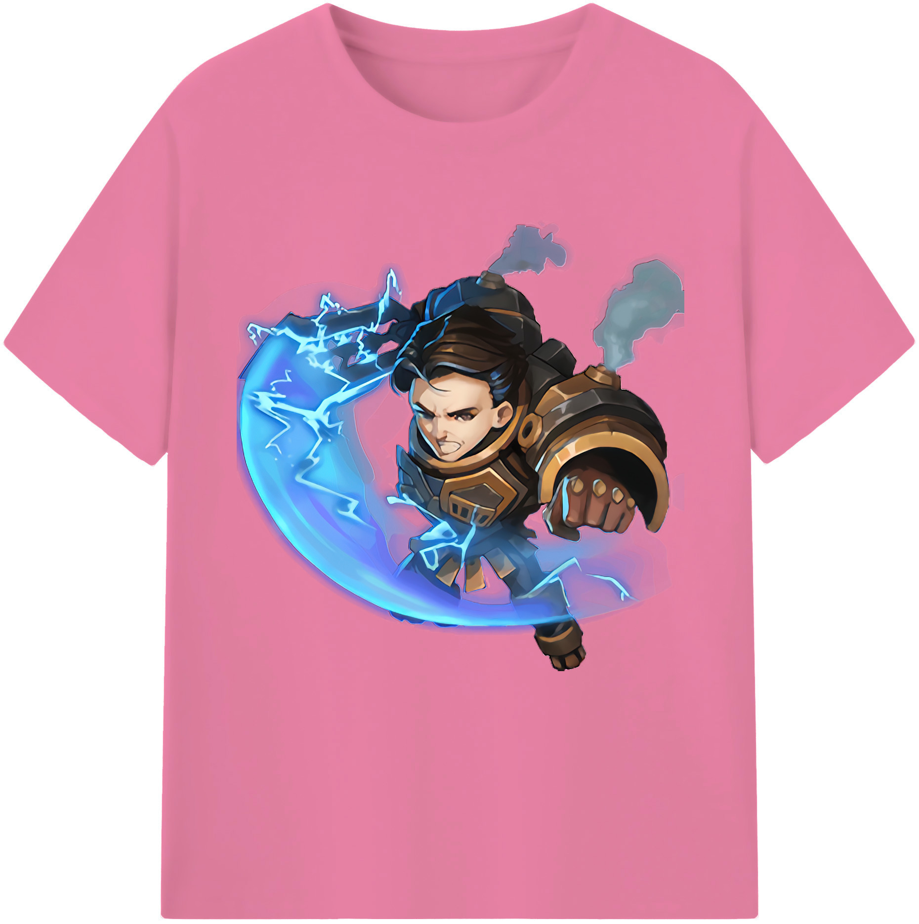 リーグ・オブ・レジェンド League of Legends LOL 綿100％半袖Tシャツ（フロントプリント）